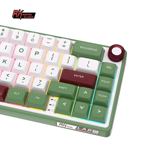 RK Royal Kludge R65 RGB Wired Mechanical Gaming Keyboard Hot Swapple GreenSand - Picture 36 of 36
