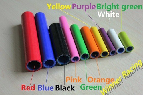 SILICONE HOSE for BMW 3' E36 320i/323i/323ti/328i M50 M52 EURO 92-99 Black 8PCS - Picture 4 of 4