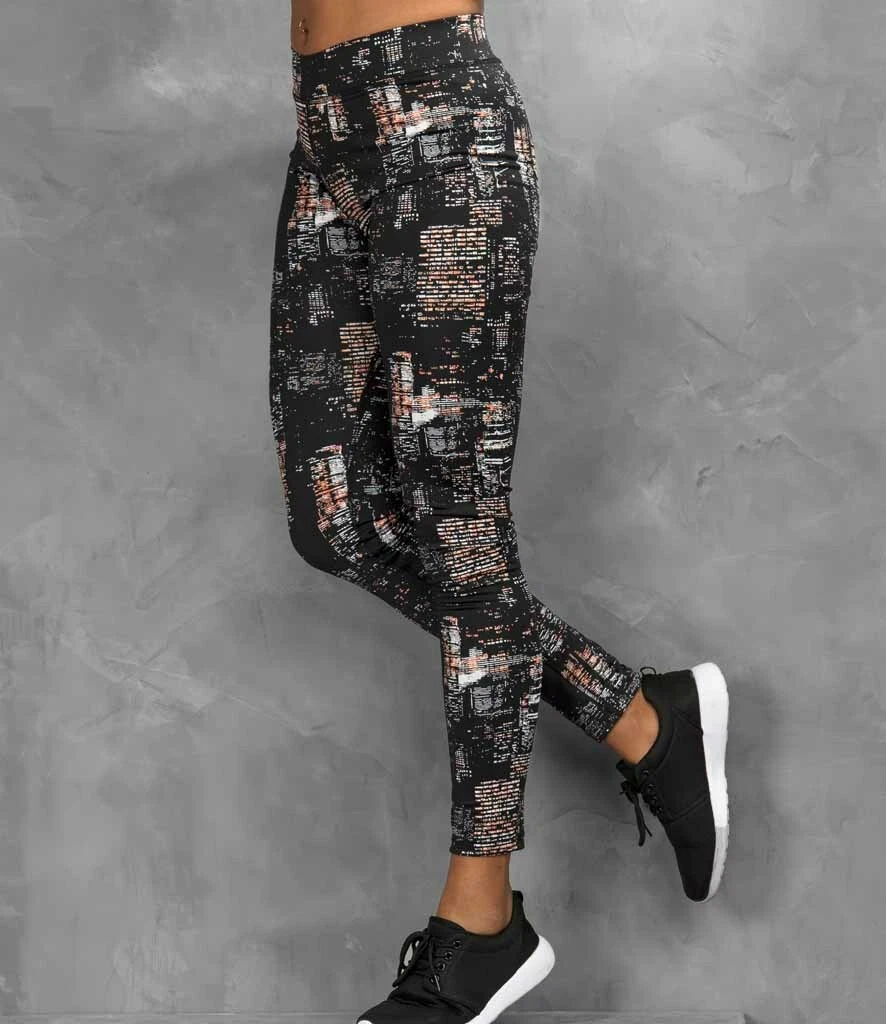 Graphic print best sale leggings