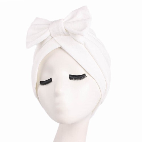Women Muslim Hijab Bonnet Turban Headwrap Hat Chemo Canner Hat Headscarf Indian - Picture 8 of 23
