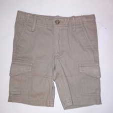 Route 66 Boys Short Beige Khaki Size 5 Cargo New