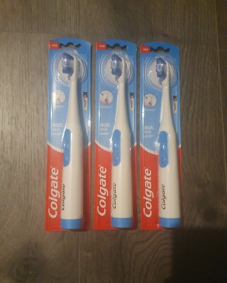 Restposten X6 Colgate Akku 360 Sonic Slim Tip Soft Zahnbürste weiß