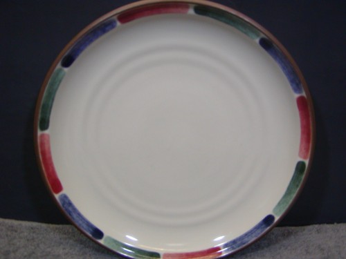 6 NORITAKE STONEWARE WARM SANDS 10-3/8" DINNER PLATES - Picture 9 of 19