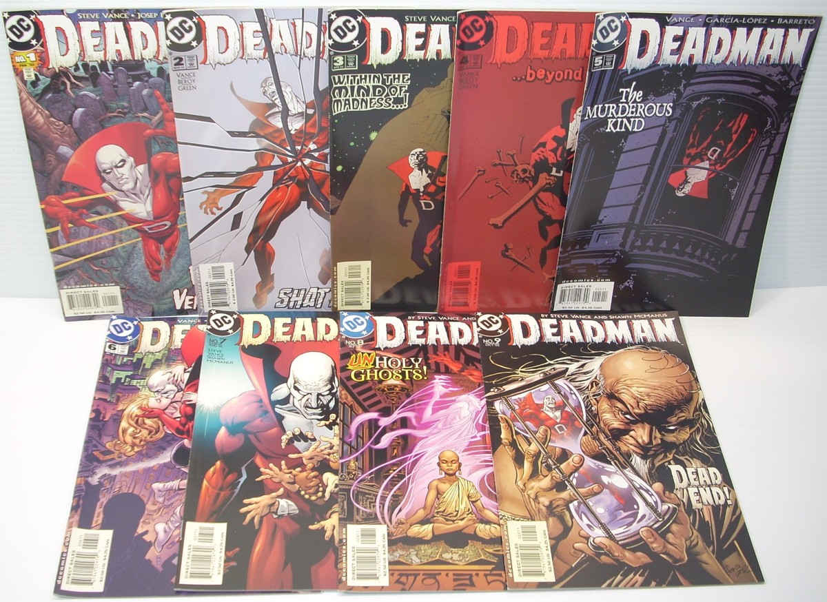 DC Comics DEADMAN 1-9 (of 9) Complete Series 2002 Boston Brand