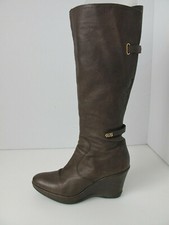 Stivali al ginocchio Cesare Paciotti 4US in pelle marrone taglia 39