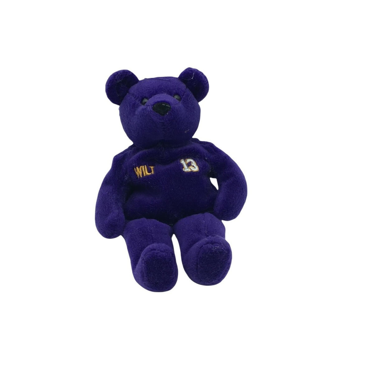 Wilt Chamberlain teddy bear plush #13 stuffed toy Salvino's