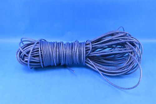 30' Harbour 100OHM 24 AWG Quadrax Cable Flat Braid Blue 150C FEP Silver Plated - Picture 1 of 3