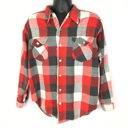 Vintage Oshkosh Cotton Flannel Shirt 