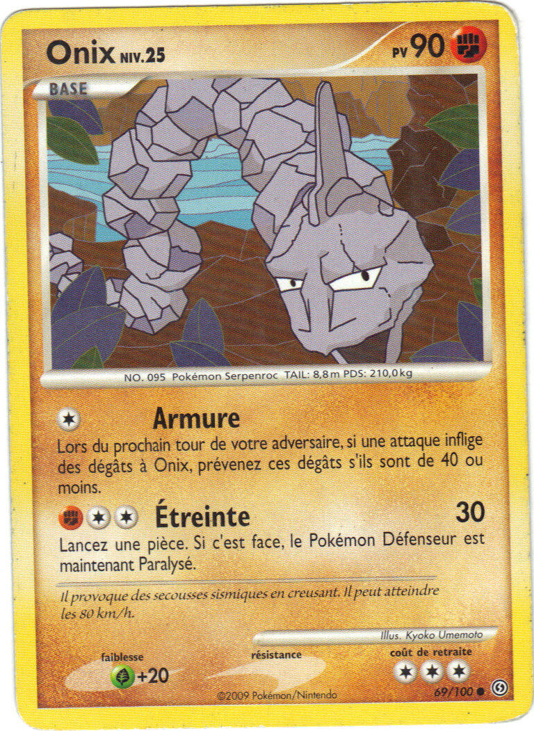 Onix CES 71  Pokemon TCG POK Cards