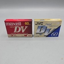 Maxell MINI DV Blank 60 Min-Digital Video Tapes New Sealed JVC