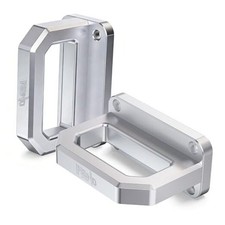 Aluminum Front Tow Hooks, 2003-2018 Ram 2500 3500 2WD  4WD Heavy Duty D-Ring