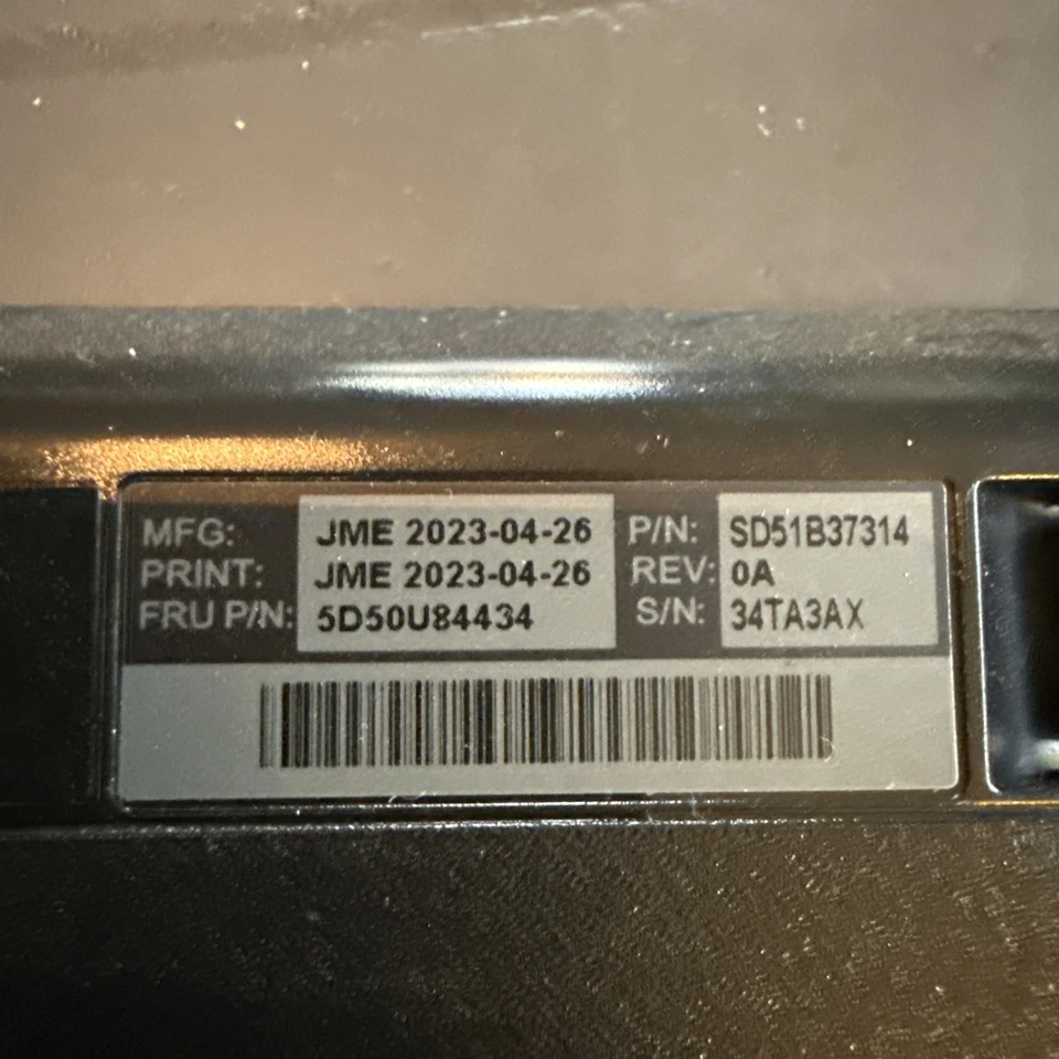 Lenovo Computer Keyboard - Image 2 of 2