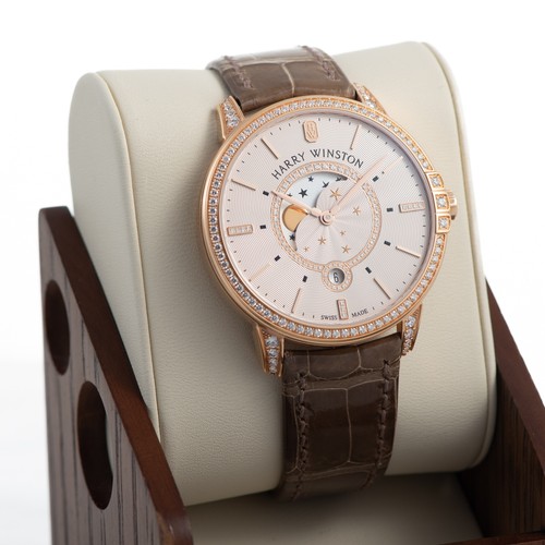 PRE-OWNED Harry Winston Midnight Moon Phase
