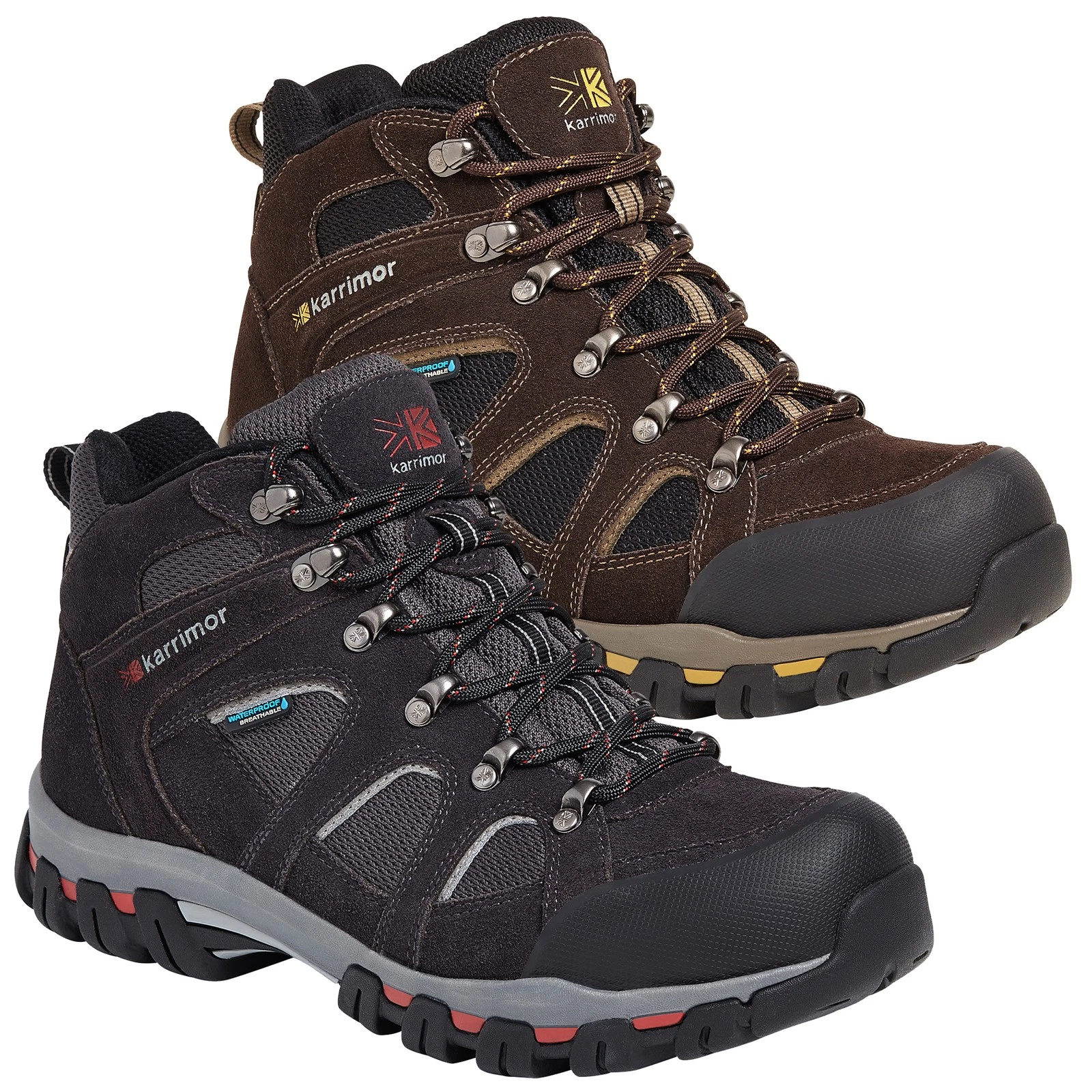 Mens Karrimor Bodmin MID IV Walking Hiking Lace Up Trekking Boots Sizes 7 to 13
Opens in a new windo