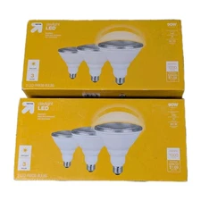 Daylight LED 14W (90W Replacement) Floodlight PAR38 Light Bulbs 6 pk (2x 3 bulb)