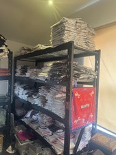Heavy Duty Metal Storage Shelving Unit – 190cm H x 196cm W x 60cm D – 4 tier