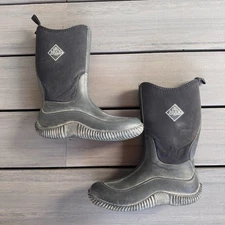 The Muck Boot Company Kids' Hale Waterproof Boot Black Size 4