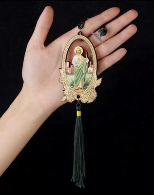 St. Jude Home Protector Cross Door Hanger  Decor San Judas Tadeo Colgar