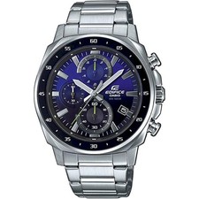 Casio EFV-600D-2AVUEF Edifice Herren Uhr Armbanduhr Chronograph 41 mm Silber 