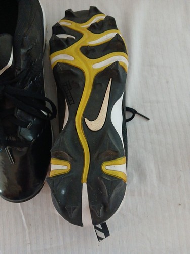 Nike Vapor FastFlex Shark 917168-010 Black Football Cleats Mens Size US 8 - Picture 3 of 4