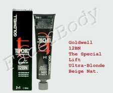 Goldwell Topchic Permanent Hair Color - 12BN Ultra-Blonde Beige Natural 60ml
