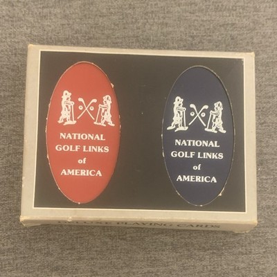 Vintage National Golf Links of America Deluxe Golf Playing Cards Deck 