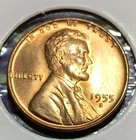 1955 S  Lincoln Cent  #98 / MS++ grade   details below