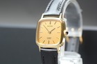 Vintage 1980 N NEUWERTIG Citizen Exceed 4-103424 Quarz Y Gold Damenuhr aus Japan