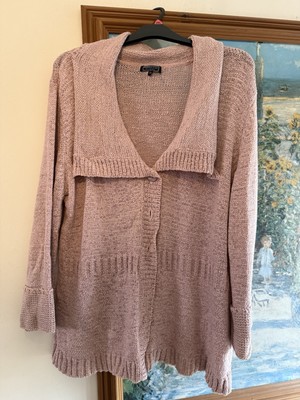F&F Strickjacke blau Größe 16 Top Zustand