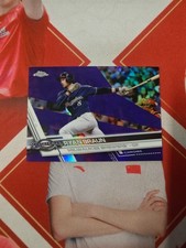 2017 Topps Chrome Base Purple Refractor Ryan Braun /299