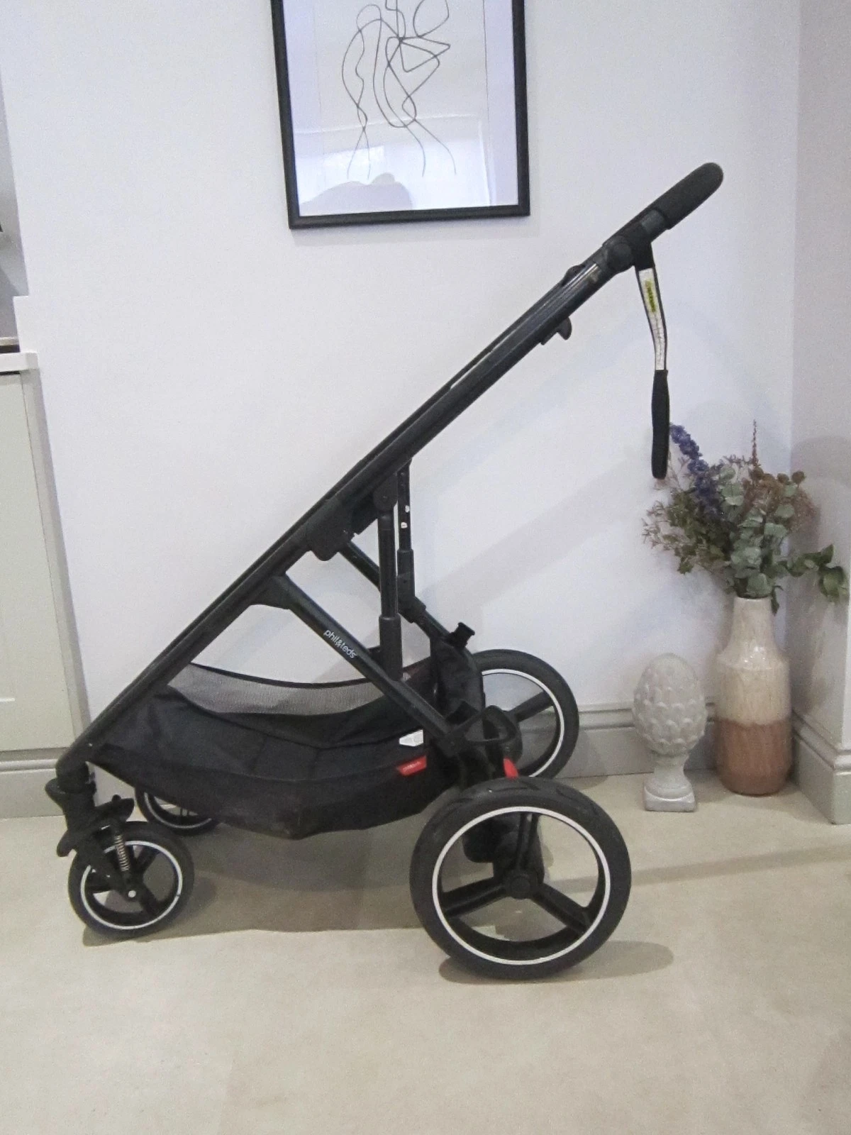 Phil & Teds Voyager V6 replacement Chassis Frame & Wheels (double) Tandem