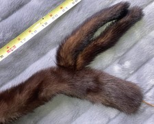 Ladies 22  Genuine Mink Scarf Excellent