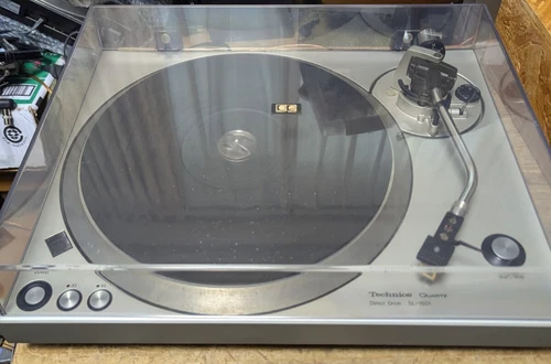 Technics SL-1501 Turntable Quartz DirectDrive Manual w/EPC-270C Fully Function