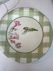 Set of 6 Lenox Summer Greetings Ruby Throated Hummingbird 10 1/2" Plate — photo 6
