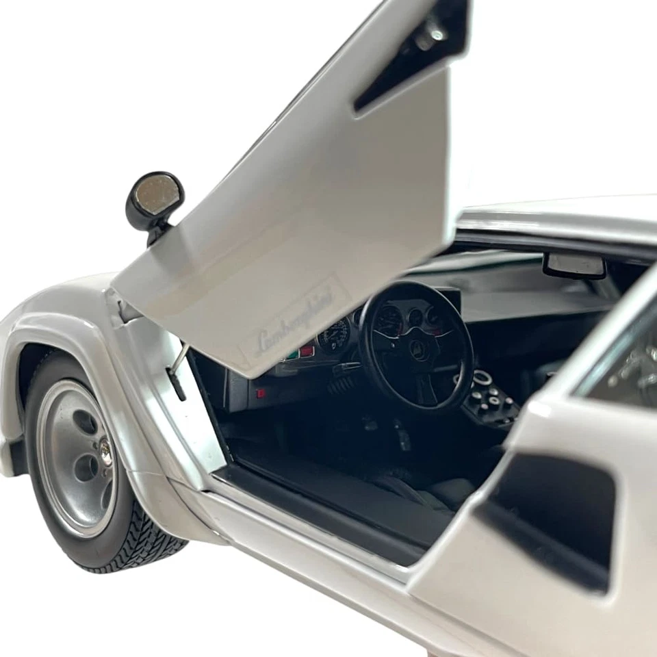 Modellino Auto Kyosho 1/18 Lamborghini Countach LP 400S White - Immagine 3 di 4