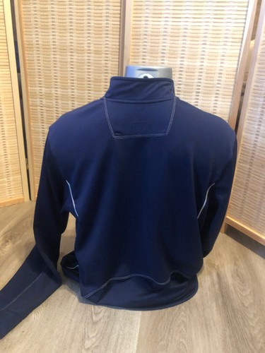 Nike Dri-Fit Langarm Jacke Dunkelblau Medium M Pullover (H880) - Bild 4 von 10