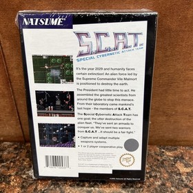 Scat Special Cybernetic Attack Team (Limited Run Games) NES Sealed NEW b-2