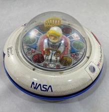Rare X-7 NASA  8”  Flying Saucer  by Masudaya