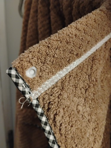 Unbranded teddy bear bath towel for shower + headwrap S - Picture 4 of 10