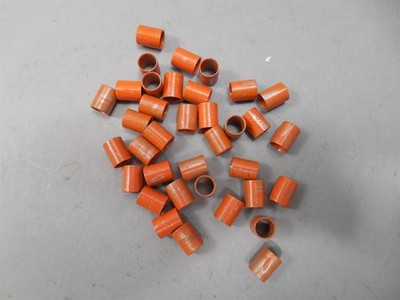 100pc Boeing BACS13S205B Grnd Mtllic Shield Cable Ferrules OD 0.24'' X ID 0.21''