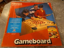 Vintage Carrom Gameboard 1980s- Brand New Sealed In Box