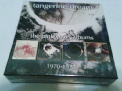 Tangerine Dream - Pink Years Albums 1970-73 (2018 EU Sealed 4CD Box)