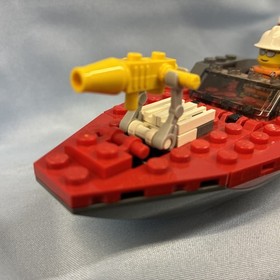 LEGO City #7043: World City Firefighter Boat | Sold As Pictured | Fast Shipping!