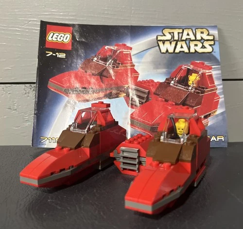 LEGO® Star Wars 7119 Twin-Pod Cloud Car 100% Complete W/Instructions