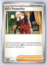 AZ's Tranquility 076/086 Uncommon ME04: Chaos Rising Pokemon Near Mint