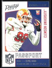 2016 Panini Prestige #17 Kevin Dodd NFL Passport