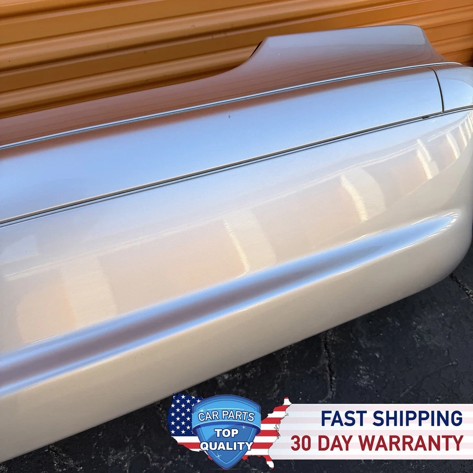 01-04 Conjunto de cubierta de parachoques trasero base Mercedes R170 SLK230 SLK320 plateado OEM Foto 4 de 4