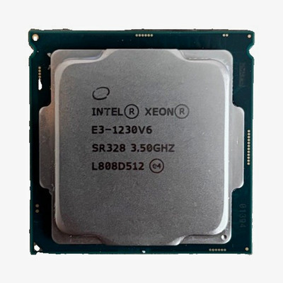 Intel Xeon E3-1230V6 CPU 4-Core 3,50 GHz LGA1151 8MB L3 Cache