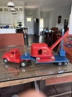 Vintage Tonka Round Fender Lo-Boy W/ Shovel, 1950’s
