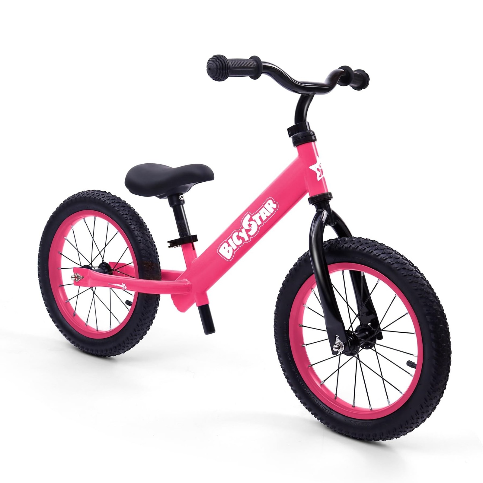 14 Inch Balance Bike for Kids 3-6 Year Old, No Pedals, Air R